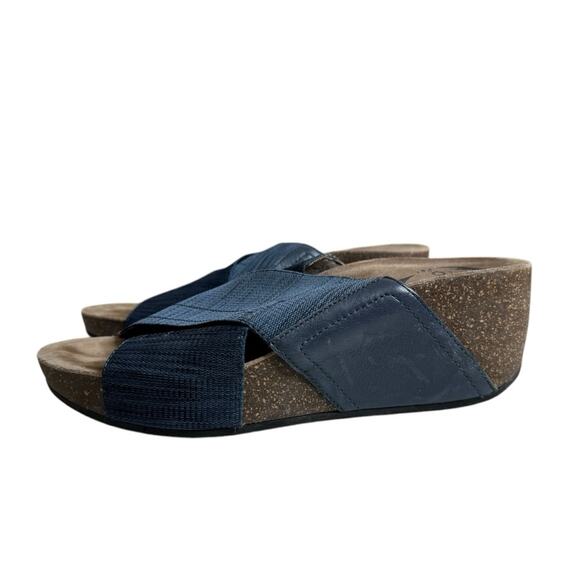 Abeo Unity Leather Blend Stretch Crossover Sandals Comfortable Shoes Women’s 7N - Picture 10 of 10